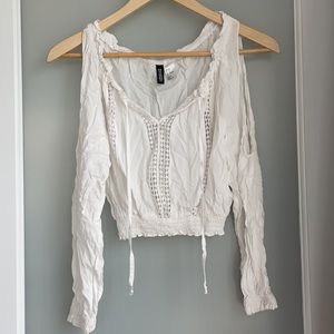 H&M Cut Out Crop Top